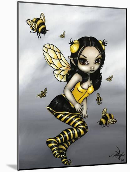 Bumblebee Fairy-Jasmine Becket-Griffith-Mounted Art Print