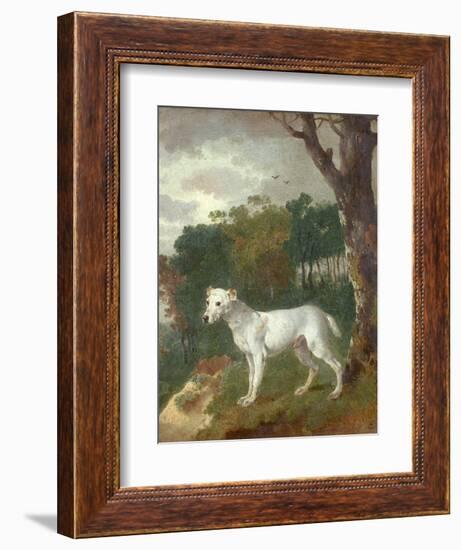 "Bumper", a Bull Terrier, 1745-Thomas Gainsborough-Framed Giclee Print