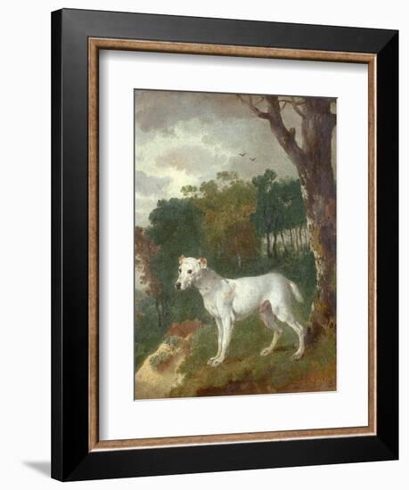 "Bumper", a Bull Terrier, 1745-Thomas Gainsborough-Framed Giclee Print