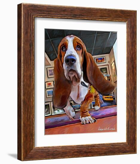 Bumping Along-Robert Mcclintock-Framed Art Print