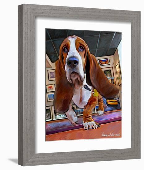 Bumping Along-Robert Mcclintock-Framed Art Print