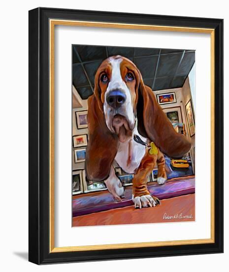 Bumping Along-Robert Mcclintock-Framed Art Print