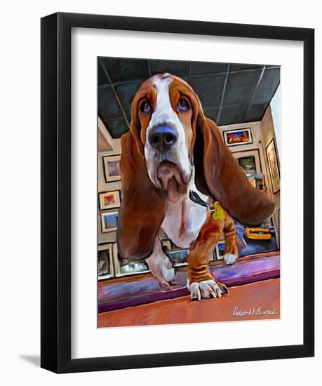 Bumping Along-Robert Mcclintock-Framed Art Print