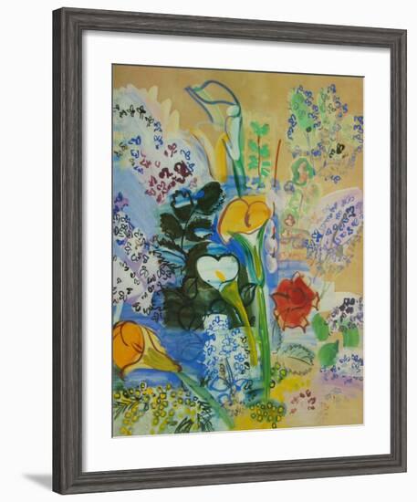 Bunch of Arum-Raoul Dufy-Framed Art Print