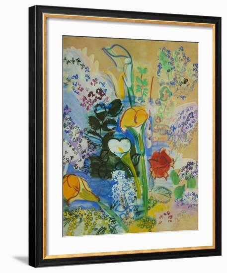 Bunch of Arum-Raoul Dufy-Framed Art Print