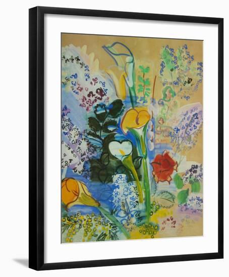 Bunch of Arum-Raoul Dufy-Framed Art Print