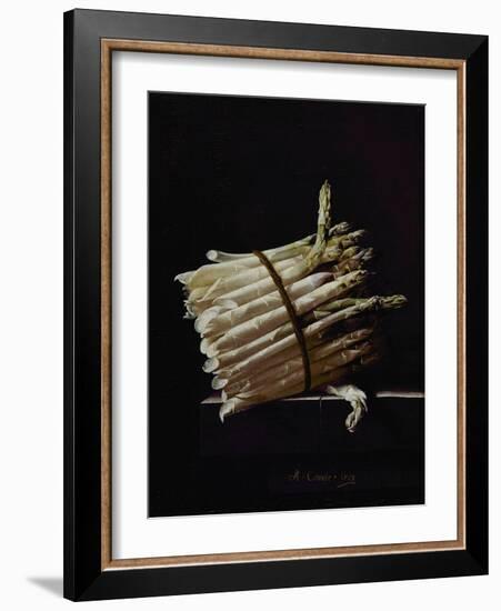 Bunch of Asparagus, 1703-Adrian Coorte-Framed Giclee Print