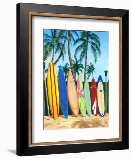 Bunch of Boards-Scott Westmoreland-Framed Art Print