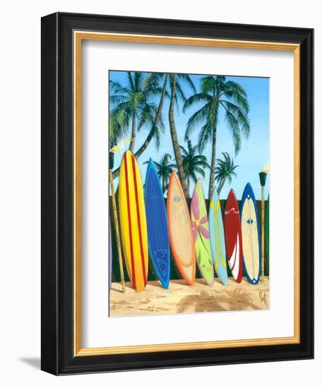 Bunch of Boards-Scott Westmoreland-Framed Art Print