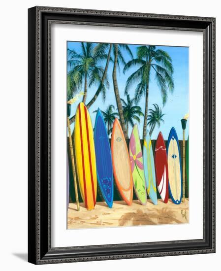 Bunch of Boards-Scott Westmoreland-Framed Art Print