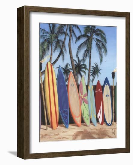 Bunch of Boards-Scott Westmoreland-Framed Art Print