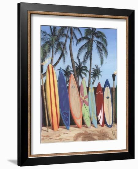 Bunch of Boards-Scott Westmoreland-Framed Art Print