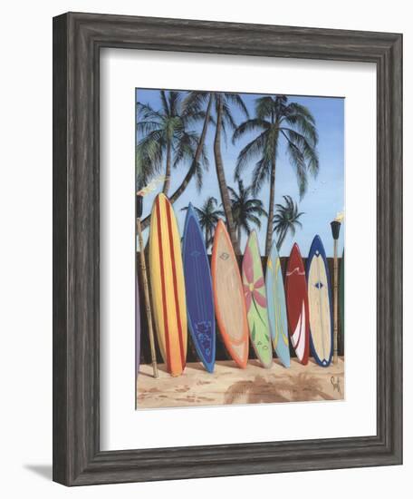 Bunch of Boards-Scott Westmoreland-Framed Art Print