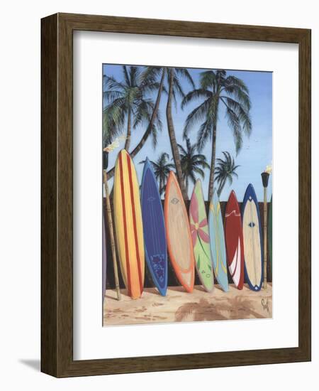 Bunch of Boards-Scott Westmoreland-Framed Premium Giclee Print