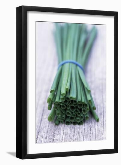 Bunch of Chives-Maxine Adcock-Framed Photographic Print
