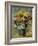 Bunch of Chrysanthemums-Pierre-Auguste Renoir-Framed Art Print