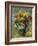 Bunch of Chrysanthemums-Pierre-Auguste Renoir-Framed Art Print