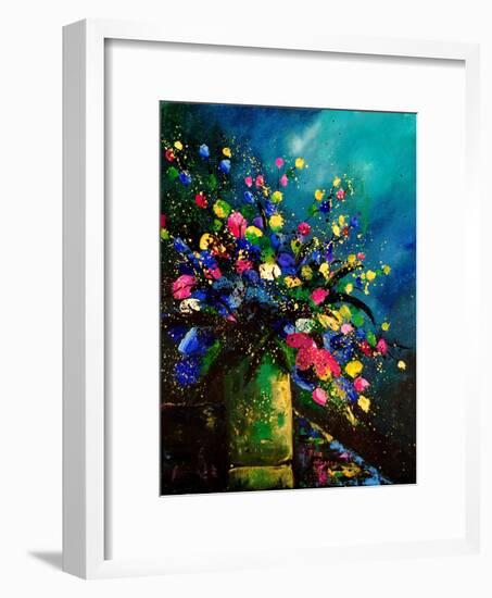 Bunch of Flowers 0807-Pol Ledent-Framed Art Print
