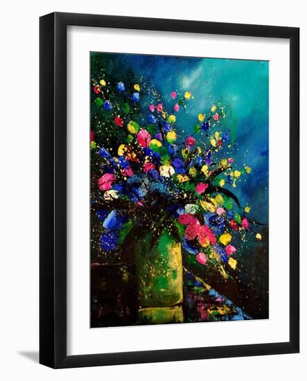 Bunch of Flowers 0807-Pol Ledent-Framed Art Print