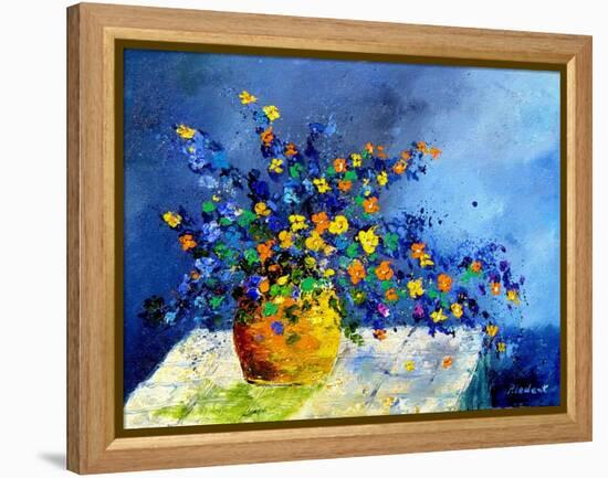 bunch of flowers-Pol Ledent-Framed Stretched Canvas