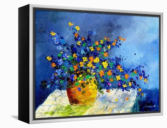 bunch of flowers-Pol Ledent-Framed Stretched Canvas