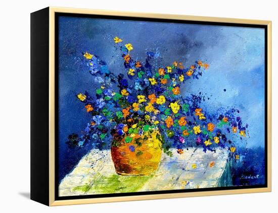 bunch of flowers-Pol Ledent-Framed Stretched Canvas