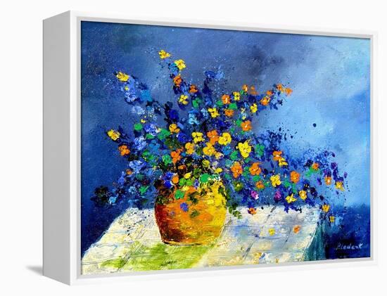 bunch of flowers-Pol Ledent-Framed Stretched Canvas