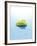 Bunch of Grapes Floating on Water-null-Framed Photographic Print