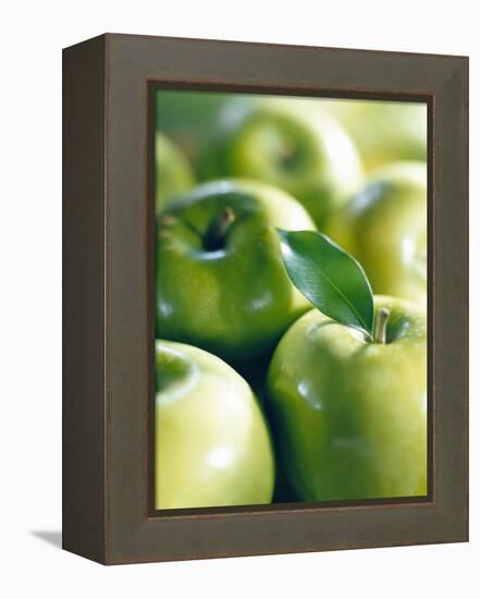 Bunch of Green Apples-Rick Barrentine-Framed Premier Image Canvas