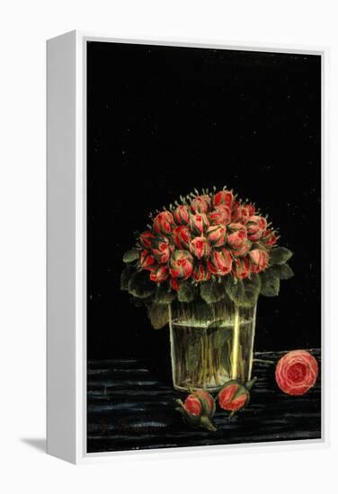 Bunch of Roses-Henri Rousseau-Framed Stretched Canvas