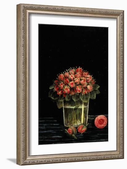 Bunch of Roses-Henri Rousseau-Framed Art Print