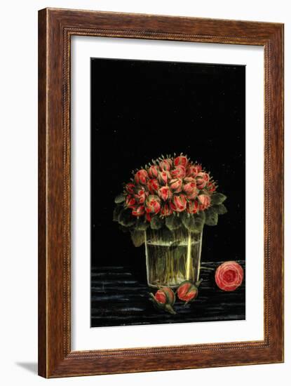 Bunch of Roses-Henri Rousseau-Framed Art Print