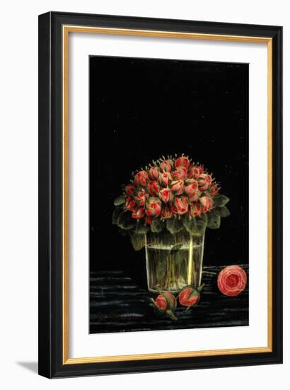 Bunch of Roses-Henri Rousseau-Framed Art Print