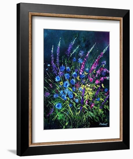 Bunch of wild flowers-Pol Ledent-Framed Art Print