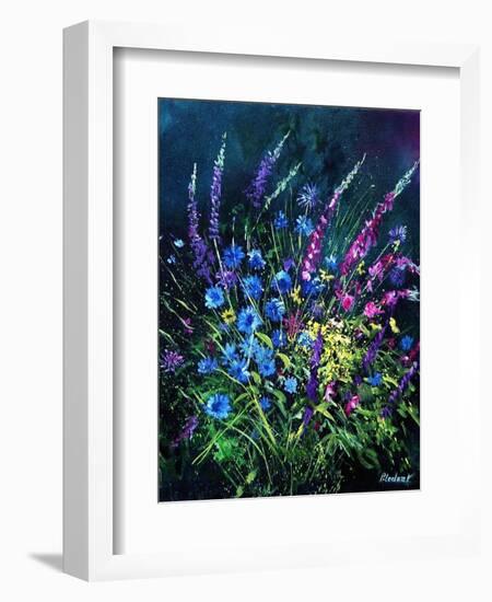 Bunch of wild flowers-Pol Ledent-Framed Art Print