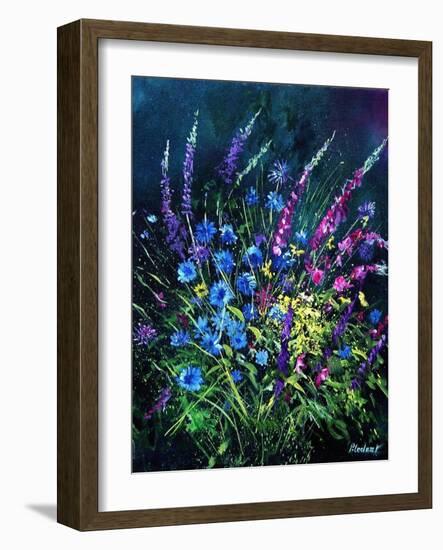 Bunch of wild flowers-Pol Ledent-Framed Art Print