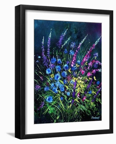 Bunch of wild flowers-Pol Ledent-Framed Art Print