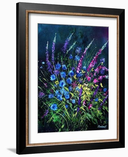 Bunch of wild flowers-Pol Ledent-Framed Art Print