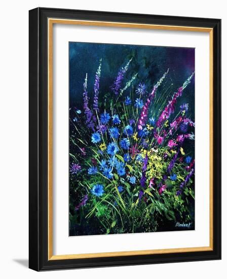 Bunch of wild flowers-Pol Ledent-Framed Art Print