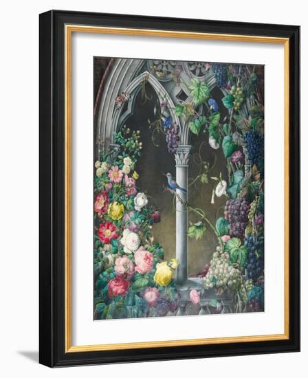 Bunches of Roses-Eugene Joseph Prevost-Framed Giclee Print