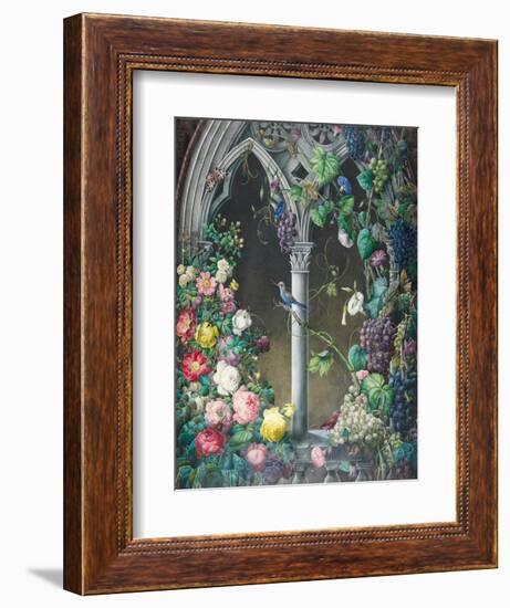 Bunches of Roses-Eugene Joseph Prevost-Framed Giclee Print