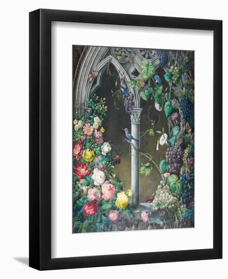 Bunches of Roses-Eugene Joseph Prevost-Framed Giclee Print