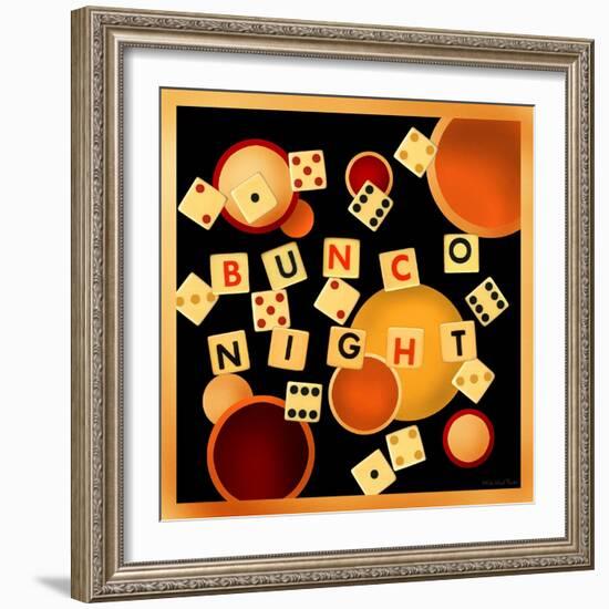 Bunco Night-Kate Ward Thacker-Framed Giclee Print