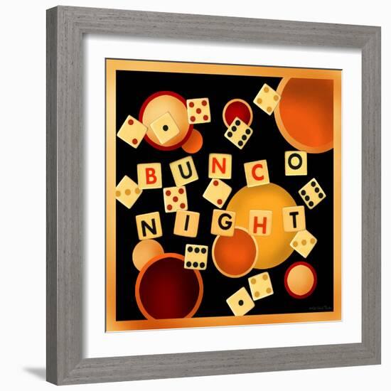 Bunco Night-Kate Ward Thacker-Framed Giclee Print