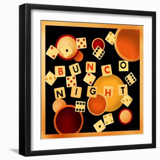 Bunco Night-Kate Ward Thacker-Framed Giclee Print