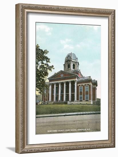 Buncombe County Courthouse, Asheville-null-Framed Art Print