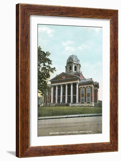Buncombe County Courthouse, Asheville-null-Framed Art Print