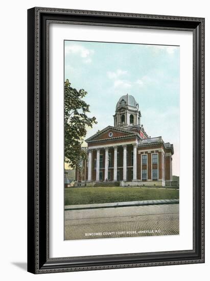 Buncombe County Courthouse, Asheville-null-Framed Art Print