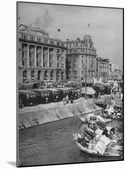 Bund from Jetty Area-Carl Mydans-Mounted Photographic Print