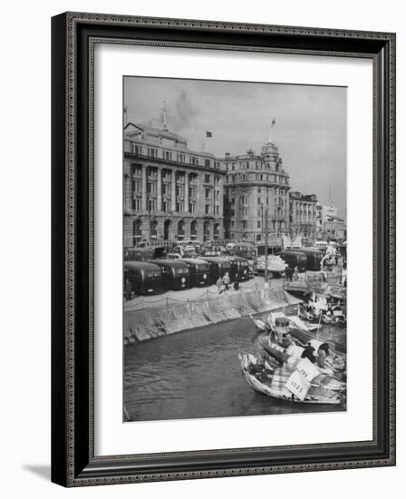 Bund from Jetty Area-Carl Mydans-Framed Photographic Print